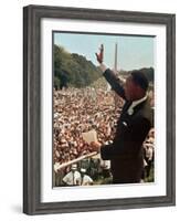 Martin Luther King Jr.-Associated Press-Framed Photographic Print