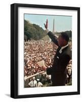 Martin Luther King Jr.-Associated Press-Framed Photographic Print