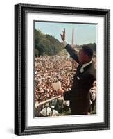 Martin Luther King Jr.-Associated Press-Framed Photographic Print