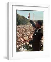 Martin Luther King Jr.-Associated Press-Framed Photographic Print