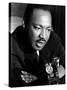 Martin Luther King La Riots-Jim Bourdier-Stretched Canvas