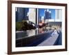 Martin Luther King Memorial Pool, Museum of Modern Art, San Francisco, California, USA-William Sutton-Framed Photographic Print