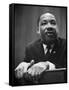 Martin Luther King Press Conference, 1964-Marion S^ Trikosko-Framed Stretched Canvas