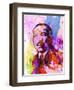 Martin Luther King Watercolor-Anna Malkin-Framed Art Print