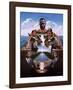 Martin Luther King-Edward Clay Wright-Framed Art Print