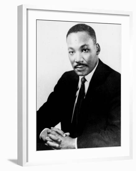 Martin Luther King-Associated Press-Framed Premium Photographic Print