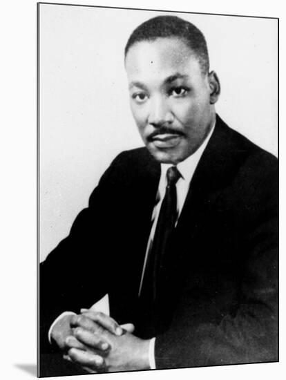 Martin Luther King-Associated Press-Mounted Photographic Print