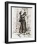 Martin Luther Posting His 95 Theses-null-Framed Giclee Print