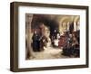 Martin Luther Preaches in Wartburg-Hugo Vogel-Framed Giclee Print