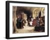 Martin Luther Preaches in Wartburg-Hugo Vogel-Framed Giclee Print