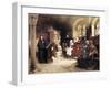 Martin Luther Preaches in Wartburg-Hugo Vogel-Framed Giclee Print