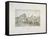 Martin Luther's Ancestral Home in Moehra, Printed by C. Rohlacher-C. Hertel-Framed Stretched Canvas