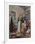 Martin Luther's Christmas Tree, from 'The Illustrated London News'-Pauline Baynes-Framed Giclee Print