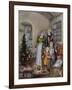 Martin Luther's Christmas Tree, from 'The Illustrated London News'-Pauline Baynes-Framed Giclee Print