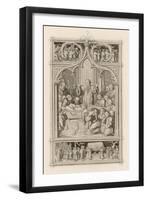 Martin Luther's Funeral-Gustav Konig-Framed Art Print