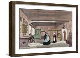 Martin Luther's Room in Wartburg Castle-null-Framed Giclee Print