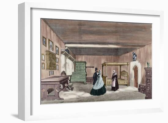 Martin Luther's Room in Wartburg Castle-null-Framed Giclee Print