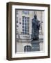 Martin Luther Statue in Dresden, Saxony, Germany, Europe-Michael Runkel-Framed Photographic Print