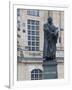 Martin Luther Statue in Dresden, Saxony, Germany, Europe-Michael Runkel-Framed Photographic Print