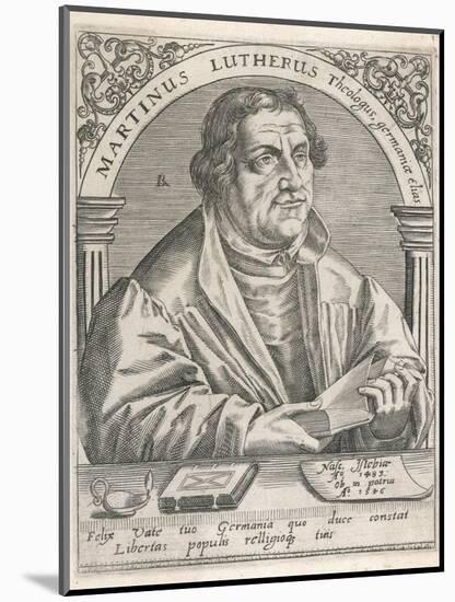 Martin Luther-Theodor de Bry-Mounted Photographic Print
