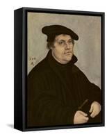Martin Luther-Lucas Cranach the Elder-Framed Stretched Canvas