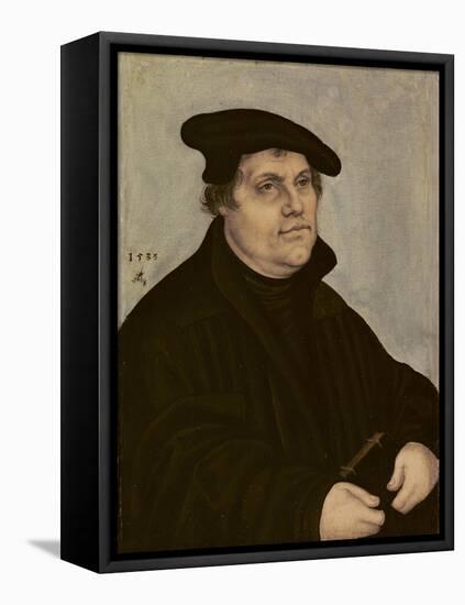 Martin Luther-Lucas Cranach the Elder-Framed Stretched Canvas