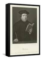 Martin Luther-Hans Holbein the Younger-Framed Stretched Canvas