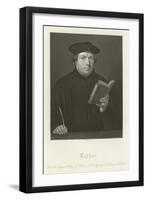 Martin Luther-Hans Holbein the Younger-Framed Giclee Print