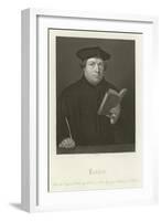 Martin Luther-Hans Holbein the Younger-Framed Giclee Print