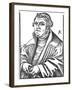 Martin Luthor German Protestant Reformer, 1546-Lucas Cranach the Elder-Framed Giclee Print