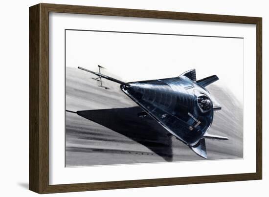 Martin-Marietta X-24-Wilf Hardy-Framed Giclee Print