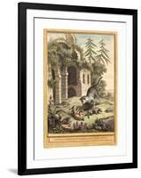 Martin Marvie after Jean Baptiste Oudry (French-null-Framed Giclee Print