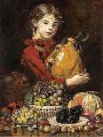 Mona Rosa, Daughter of the Painter, as Fruit Saleswoman-Martin Monnickendam-Art Print