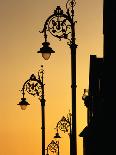 Georgian Lanterns at Sunset, Dublin, Ireland-Martin Moos-Photographic Print