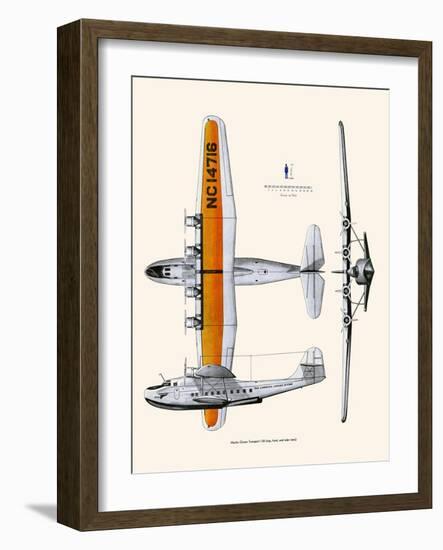 Martin Ocean Transport 130-John T. McCoy Jr.-Framed Art Print