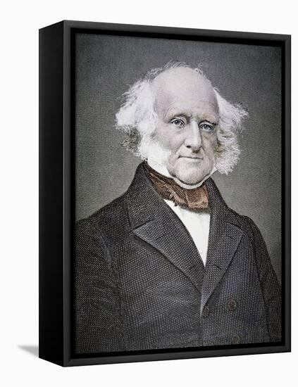 Martin Van Buren-American School-Framed Stretched Canvas