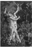 At a Sabbat in the Basque Country Two Witches Enjoy a Lascivious Dance-Martin Van Maele-Laminated Photographic Print