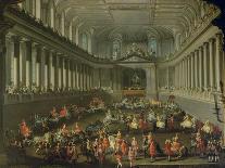 Recital by the Young Wolfgang Amadeus Mozart in the Redoutensaal-Martin van Meytens-Giclee Print