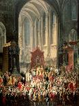 The Coronation of Joseph II (1741-90) as Emperor of Germany in Frankfurt Cathedral, 1764-Martin van Meytens-Giclee Print