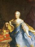 Portrait of Empress Maria Theresa of Austria (Vienna, 1717-1780)-Martin Van Mytens II-Photographic Print