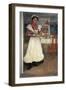 Martina Brings Breakfast-Carl Larsson-Framed Giclee Print