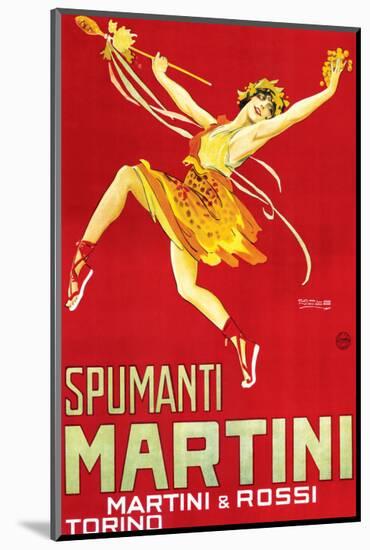 Martini and Rossi, Spumanti Martini-null-Mounted Premium Giclee Print