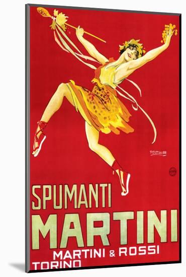 Martini and Rossi, Spumanti Martini-null-Mounted Premium Giclee Print