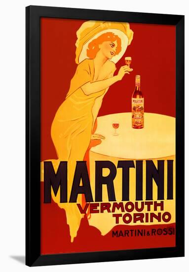 Martini and Rossi, Torino-null-Framed Poster