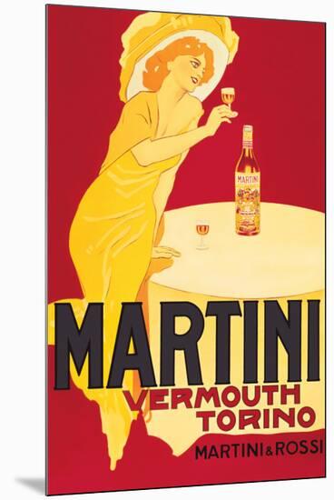 Martini and Rossi, Vermouth Torino-null-Mounted Premium Giclee Print