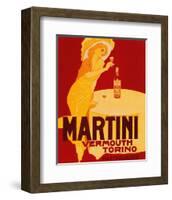 Martini and Rossi-null-Framed Art Print