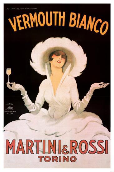 Martini And Rossi-null-Lamina Framed Poster