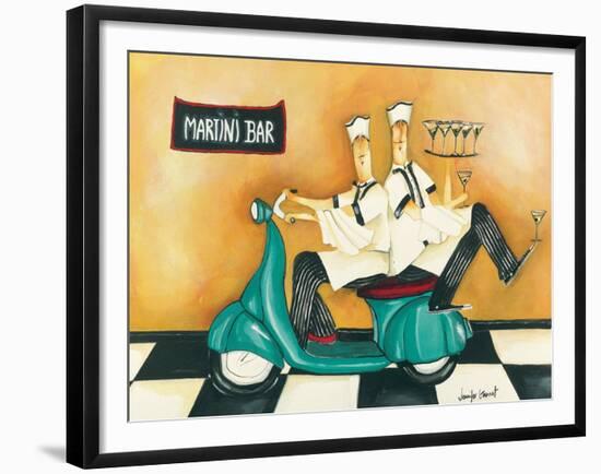 Martini Bar-Jennifer Garant-Framed Giclee Print