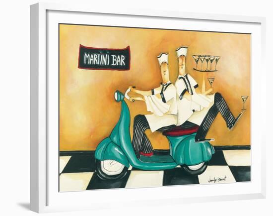 Martini Bar-Jennifer Garant-Framed Giclee Print