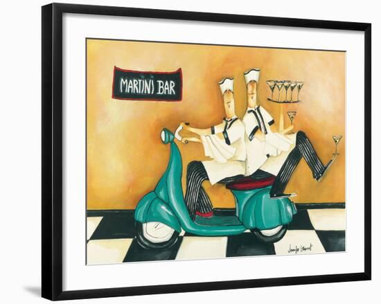 Martini Bar-Jennifer Garant-Framed Giclee Print